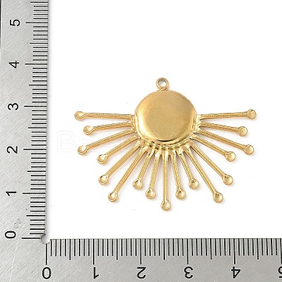 304 Stainless Steel Pendant Cabochon Settings STAS-L293-04G-1