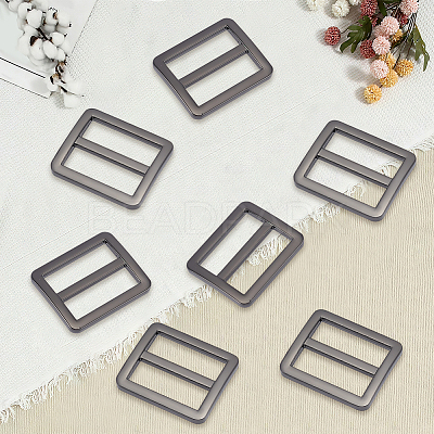 10Pcs Alloy Rectangle Buckles FIND-CY0001-97B-1