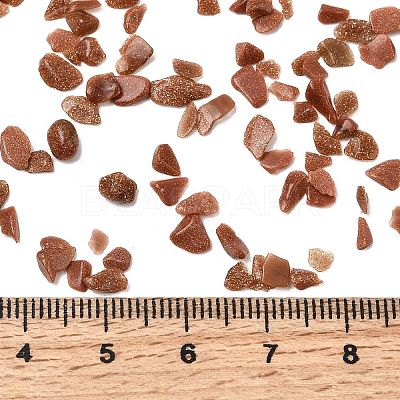 Synthetic Goldstone Beads G-O103-06-1