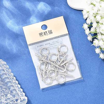 SHEGRACE Brass Toggle Clasps XGR0122P-136P-1