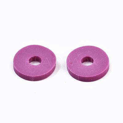 Handmade Polymer Clay Beads CLAY-Q251-8.0mm-27-1