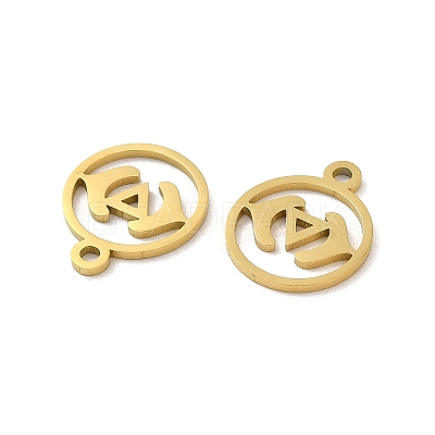Ion Plating(IP) 304 Stainless Steel Charms STAS-J042-10G-1
