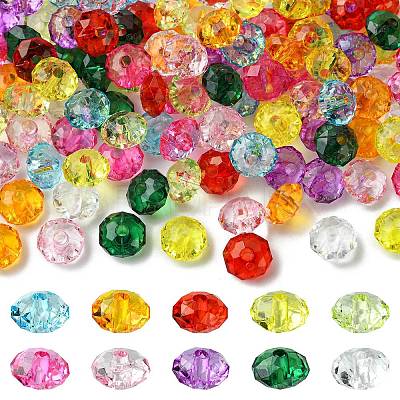 Transparent Acrylic Beads TACR-CJ0001-04-1