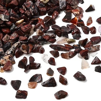 Natural Brecciated Jasper Beads G-D351-04-1