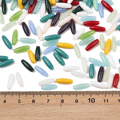 Opaque Colours Glass Seed Beads EGLA-K064-10-1