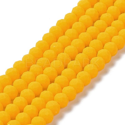 Glass Beads Strands EGLA-A034-P3mm-MD04-1