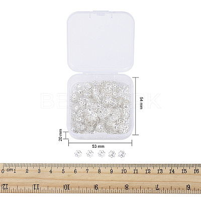 Multi-Petal Iron Bead Caps IFIN-YW0001-12S-1