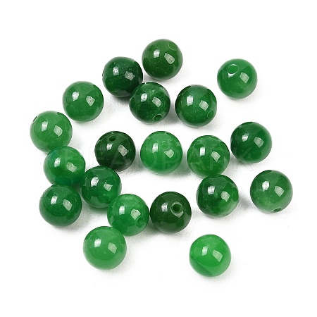 Natural Myanmar Jade Dyed Beads G-D364-10A-1