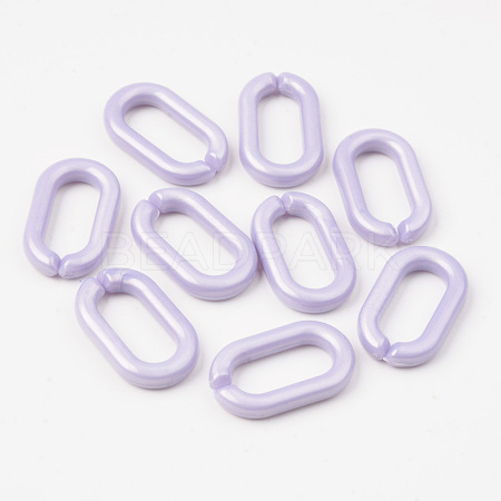 Opaque Acrylic Linking Rings OACR-S038-004B-A03-1