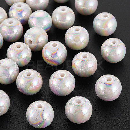 Opaque Acrylic Beads X-MACR-S370-D16mm-01-1