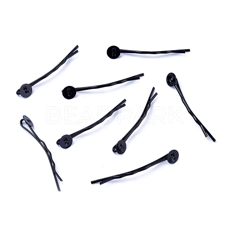 Iron Hair Bobby Pin Findings X-IFIN-S698-02-1
