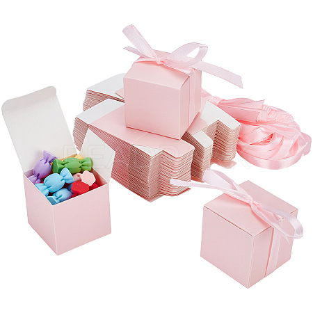 Square Fold Paper Candy Boxes CBOX-WH0003-36B-1