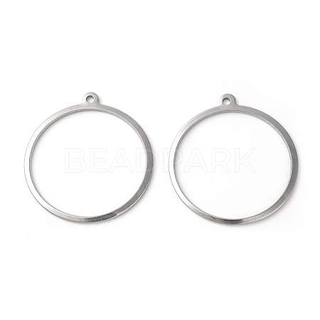 Tarnish Resistant 201 Stainless Steel Pendants X-STAS-F192-023P-1