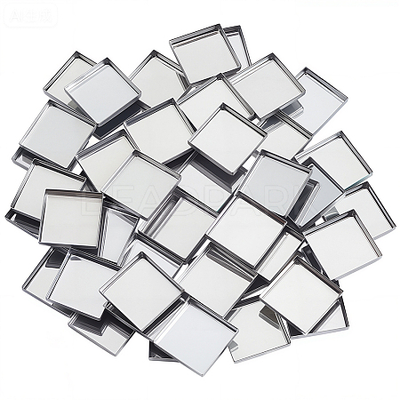 50Pcs Stainless Steel Cabochon Settings STAS-SP0001-99-1