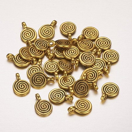 Tibetan Style Alloy Charms LS-GLF0339Y-1