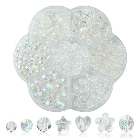 Mixed Styles Acrylic Beads DIY-YW0008-75-1