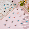 30Pcs Large Hole FootBall/Soccer Ball Alloy Enamel European Beads MPDL-ME0001-06A-4