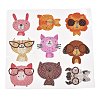 DIY Animal Theme Diamond Painting Stickers Kits For Kids DIY-O016-01-4