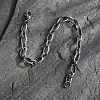 Tarnish Resistant Fashionable 304 Stainless Steel Engraved Vine Mother-son Chain Bracelets LS-STAS-A028-B101P-2