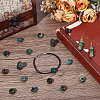 20Pcs Natural Indian Agate European Beads G-SP0001-47-4