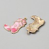 Alloy Enamel Pendants FIND-WH0816-126G-2