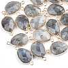Natural Labradorite Links connectors X-G-S344-02A-1