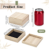 Wood Storage Boxes CON-WH0095-141A-2