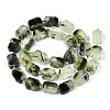 Natural Prehnite Beads Strands G-T138-23-3