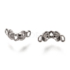 Non-Tarnish 304 Stainless Steel Bead Tips STAS-Z024-07P-2