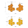 10Pcs 2 Style Epoxy Resin Pendants RESI-FS0001-19-2