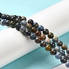 Natural Dumortierite Quartz Beads Strands G-H298-A06-03-2