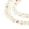 Transparent Glass Beads Strands EGLA-N016-3mm-05-3