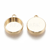Brass Pendant Cabochon Settings LS-X-KK-S345-220B-G-1