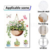 8 Sheets 8 Styles PVC Waterproof Wall Stickers DIY-WH0345-058-4