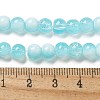 Crackle Glass Beads Strands GLAA-U001-6mm-08-4