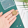4Pcs 4 Styles Sterling Silver Chain Extender Sets DIY-GO0002-28-3
