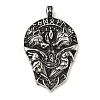 316 Surgical Stainless Steel Pendants STAS-Z073-75AS-01-1