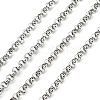 Tarnish Resistant 304 Stainless Steel Rolo Chains STAS-O076-02-1