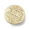 With Love Wax Seal Brass Stamp Heads AJEW-M038-01H-G-2