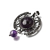 Natural Amethyst Pendants GG-CBA7610-03AS-09-2