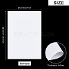 8 Sheets PVC Frame Protective Film Sheets AJEW-BC0001-74B-2