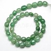 Natural Green Aventurine Nuggets Beads Strands X-G-L154-10-3