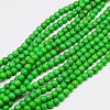Synthetic Turquoise Beads Strands TURQ-G106-4mm-02B-1
