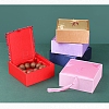 Chinese Style Bamboo Leaf Brocade & Satin Box PW-WG65017-10-2