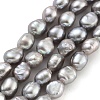 Natural Keshi Pearl Cultured Freshwater Pearl Beads Strands PEAR-P062-25A-X-2