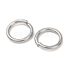 Tarnish Resistant 304 Stainless Steel Open Jump Rings STAS-R065-41-1