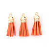 Faux Suede Tassel Pendant Decorations X-FIND-R095-013LG-1