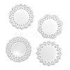 Flower Pattern Carbon Steel Cutting Dies Stencils PW-WG49820-01-2