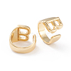 Brass Cuff Rings RJEW-L097-06B-2