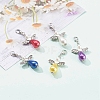 Imitation Pearl Acrylic Pendants HJEW-JM00422-4